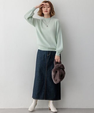 23区 クリスタル付き 2WAY コイン ネックレス シルバー系