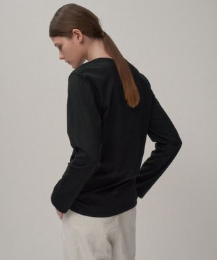 ATON SUVIN 60/2 | パーフェクトロングスリーブTシャツ BLACK