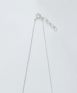 Phoebe 【金属アレルギー対応】ストレートバービジューネックレス　シルバー シルバー