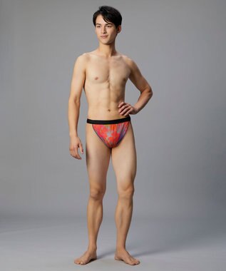 WACOAL MEN WACOAL MEN ブリーフ ふんどしスタイル 【ふんどしNEXT】 締めつけにくい 通気性がよい 前閉じ 下着 メンズ WF4039 /ワコールメン エンジ