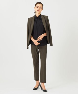 BEIGE， 【L-size】LUIZA / クロップドパンツ Khaki