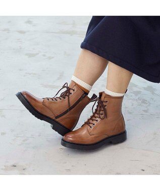 ing <ing>【WEB限定】レースアップショートブーツ