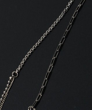 WEGO M細チェーンMIXネックレス 柄1