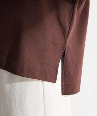 Green Parks ＳＥＴ２点フォトＴシャツ＋レーススカーフ Brown