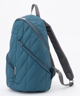 Y'SACCS バイアスキルトリュック ブルー