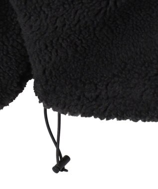 WEGO 【ユニセックス着用ITEM/SMLサイズ展開】ボアブルゾン ダークグレー