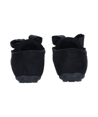 Bridget Birkin 【Bridget Birkin】グログランリボンモカシンシューズ ブラックスウェード