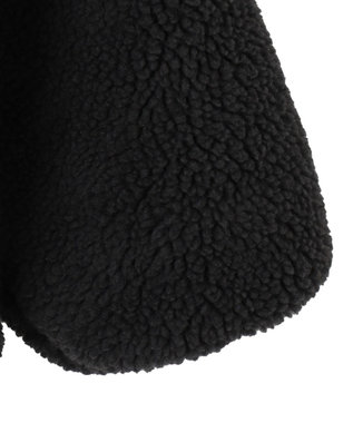 WEGO 【ユニセックス着用ITEM/SMLサイズ展開】ボアブルゾン ダークグレー