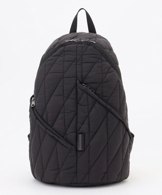 Y'SACCS バイアスキルトリュック ブラック