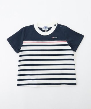 J.PRESS KIDS 【BOX付き】【80-90㎝】カーディガン&半袖Tシャツ&パンツ セット ネイビー系1