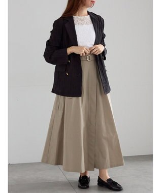 Te chichi リンクルライトテーラードジャケット ブラック