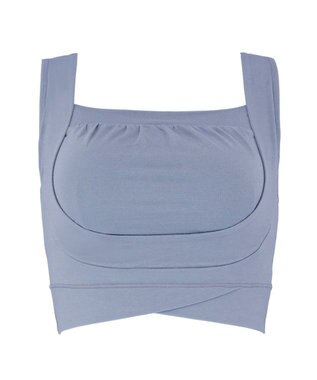 BRADELIS New York 【BRADELIS Me / ノンワイヤー・バストアップ】 ブラデリスフレンドリーフィットブラ 接触冷感 速乾機能で快適 ダスクブルー