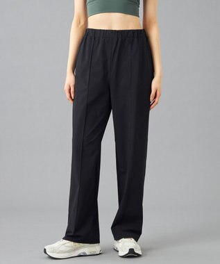 Chacott Chacott BALANCE EasyCare+ ストレートパンツ ブラック