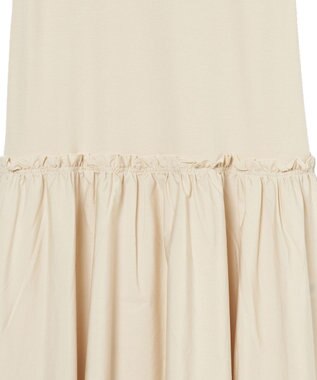 JOSEPH 【洗える】ポプリンジャージー　キャップスリーブドレス Seashell