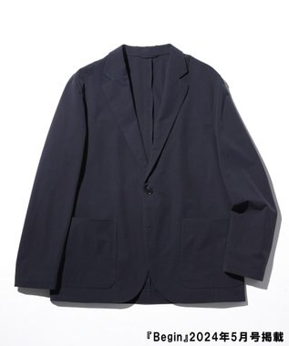UNFILO MENS 【新色追加】FINE MOVE テーラード ジャケット [24年商品] [新色]ネイビー