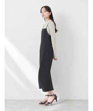 earth music&ecology マイクロボーダーリブプルオーバー Off White