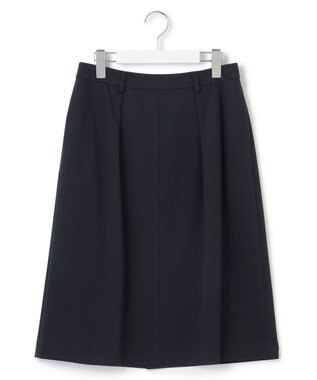 23区 【セットアップ対応/洗える】トリアセジャージーセットアップ スカート ネイビー系