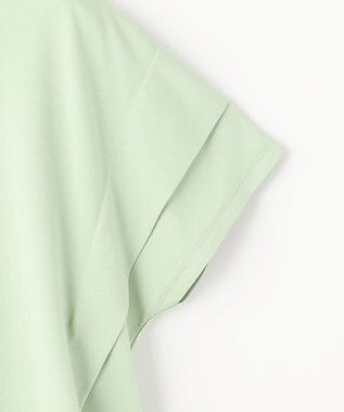 組曲 S IZAコットンドルマンスリーブ Tシャツ ミント系