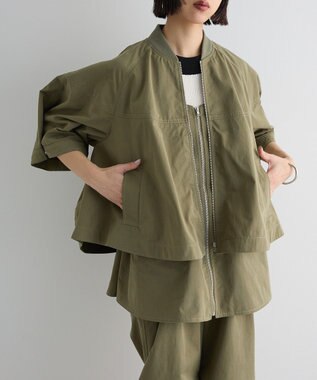 Green Parks フレアブルゾン Khaki