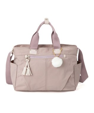 ACE BAGS & LUGGAGE kanana project collection タッセル-e 2wayショルダーバッグ 68873 モーヴピンク