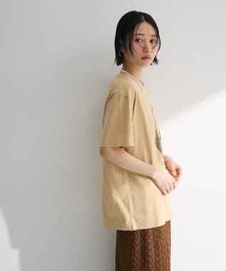 Green Parks ■ＲＵＳＳＥＬＬ　プリントショートスリーブＴＥＥ Beige