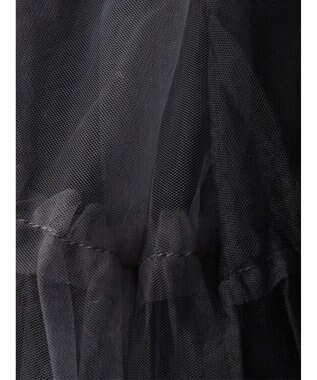 earth music&ecology マルチｗａｙチュールスカート Black