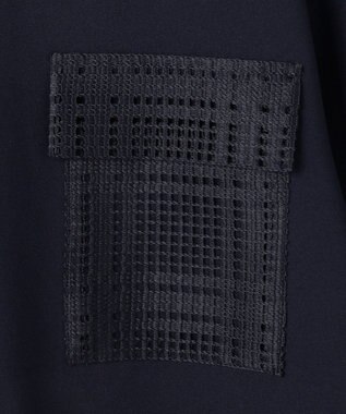 ICB L レースコンビジャージー トップス ネイビー