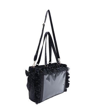 WEGO 【痛バ＆推し活グッズ】きらめきスーパーカスタム痛バッグS ブラック