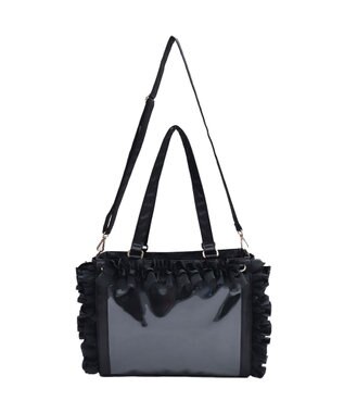 WEGO 【痛バ＆推し活グッズ】きらめきスーパーカスタム痛バッグS ブラック