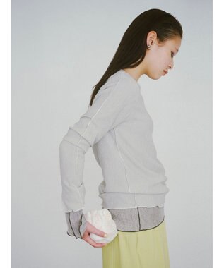 Green Parks ＫＢＦ　シャーリングロンＴＥＥ Gray Beige