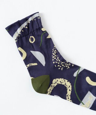 TRICOTE HAND WAVE SOCKS / HAND WAVEソックス 39NAVY