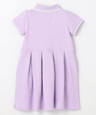 組曲 KIDS 【110-140㎝】ストレッチカノコ ワンピース ラベンダー