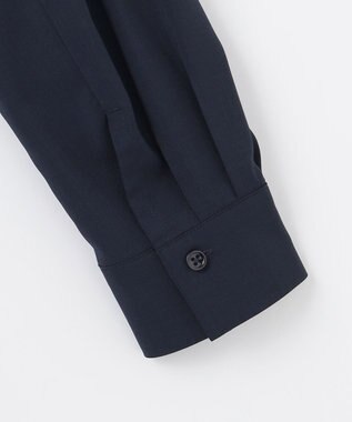 自由区 L 【接触冷感・UVカット・吸水速乾・洗える】ドライタッチファンクショナル ワンピース ネイビー