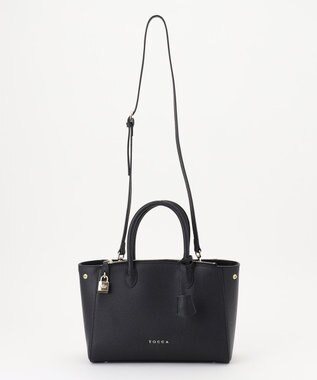 TOCCA HAPPY KEY LEATHERBAG レザーバッグ ブラック系
