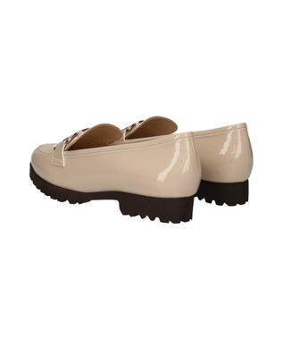 Bridget Birkin ＜3E＞【Bridget Birkin Walk】ラウンドコンフォートローファー ベージュエナメル