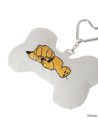 earth music&ecology Ｐｌｕｔｏ／カラビナ付きチャーム Off White