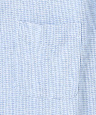 J.PRESS MEN リッチジャージー コットンネルシャツ サックスブルー系8