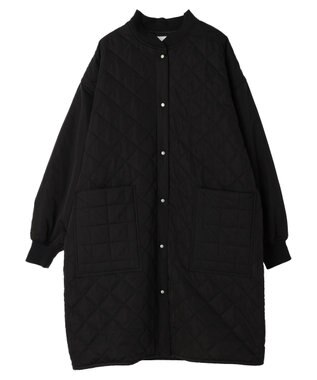 CRAFT STANDARD BOUTIQUE ダイヤキルトロングコート Black