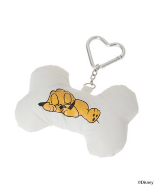 earth music&ecology Ｐｌｕｔｏ／カラビナ付きチャーム Off White