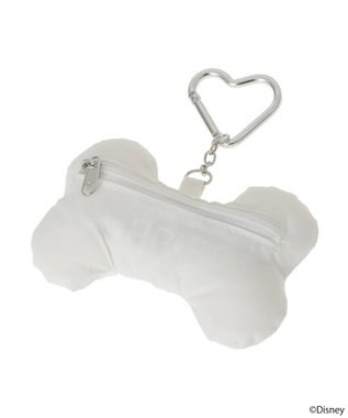 earth music&ecology Ｐｌｕｔｏ／カラビナ付きチャーム Off White