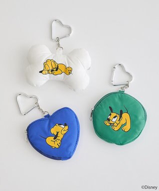 earth music&ecology Ｐｌｕｔｏ／カラビナ付きチャーム Off White