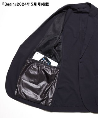UNFILO MENS 【新色追加】FINE MOVE テーラード ジャケット [24年商品] [新色]ネイビー
