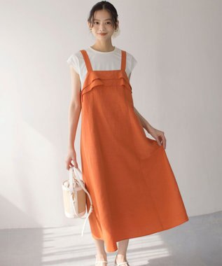 組曲 L フレンチスリーブカットソー アイボリー系