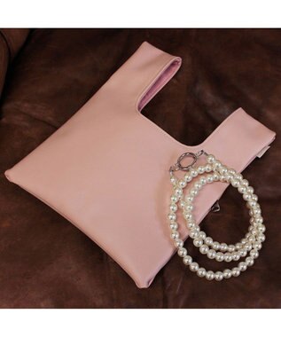 ROOTOTE 6462【直営店限定】LT.パールショルダーミニショッパー-A 03：ライトピンク