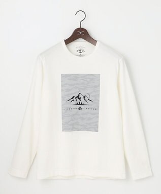 JOSEPH ABBOUD MOUNTAIN 【UNISEX】吸水速乾 オーガニックTシャツ ホワイト系