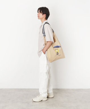 MOONBAT 【2WAY/撥水】POLO RALPH LAUREN レインベア ベルト付きレインバッグ ベージュ