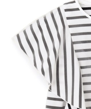 GRACE CONTINENTAL チュールレイヤードトップ ホワイト