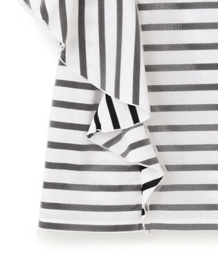 GRACE CONTINENTAL チュールレイヤードトップ ホワイト