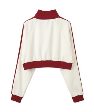 WEGO ロゴプリントトラックジャケット ワイン