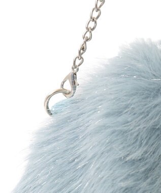 earth music&ecology ファーラウンドバッグ Light Blue